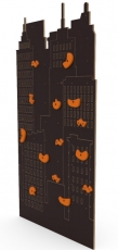 Дитячий скалодром IndigoWood New York brown